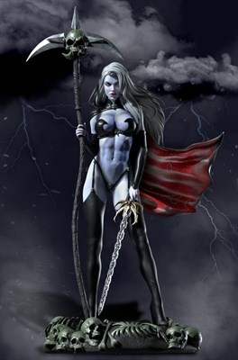 Lady Death - Фигурка в стиле фэнтези - фото 10324