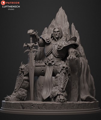Arthas Lich King - World of Warcraft (250 мм) 1958 - фото 10596