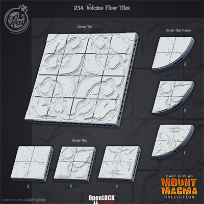 Mount Magma - Volcano Floor Tiles (Часть 3/7) - фото 13945