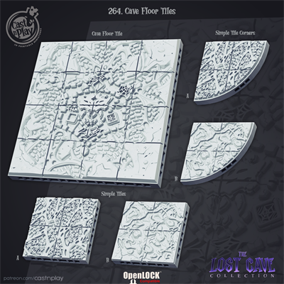 The Lost Cave  - Cave Floor Tiles (Часть 3/6) - фото 14100