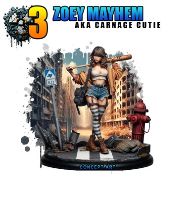 Zoey Mayhem (75/120 мм) 2230 - фото 17796