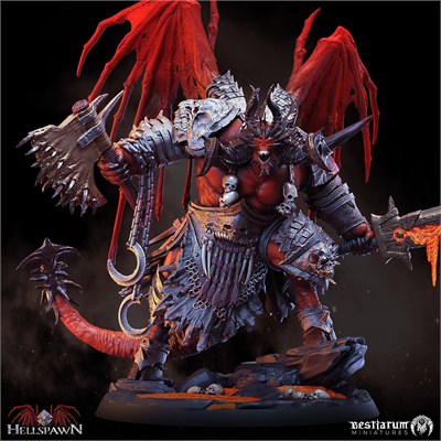 Hellspawn - Pit Lord (100 mm base) 2237 - фото 18223