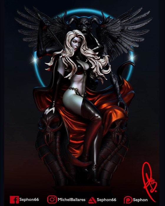 Lady Death (210 мм) 1777 - фото 6186