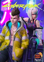 Lucy & David from Cyberpunk Edgerunners (110/250 мм) 1945