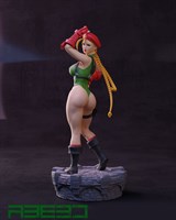 Cammy White - Героиня игры Street Fighter в классическом костюме