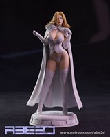 Emma Frost - Героиня комиксов MARVEL