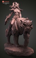 Tyrande and Ashalah - World of Warcraft (270 мм) 1962