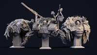 Space Marines - WARHAMMER (115 мм) 1963