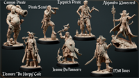 Ship Ahoy! - The Lady Harpy Pirate Crew 2047-1