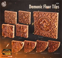 Depths of Hell - Demonic Floor Tiles 1880-3