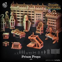 Dungeons of Thamarya - Prison Props (Часть 2/2)