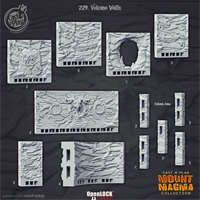 Mount Magma - Volcano Walls 1882-4