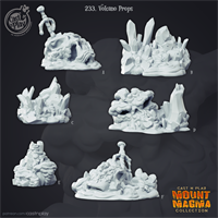 Mount Magma - Volcano Props 1882-6
