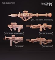 Talon squad weapon set 2058