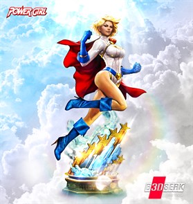 Power Girl - Красивая фигурка героини комиксов