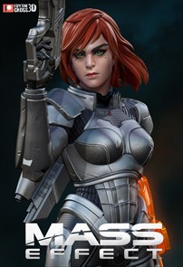 Female Sheppard - Героиня Шеппард из игры MASS EFFECT