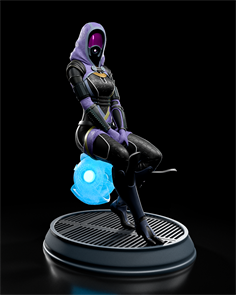 Tali Zorah - персонаж игры MASS EFFECT