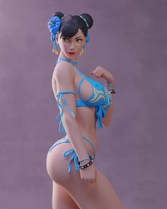 Chun-Li - Героиня игры Street Fighter в бикини