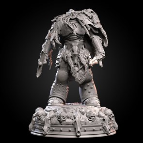 Leman Russ (Barbarian) - WARHAMMER 40000 (200 мм) 1895