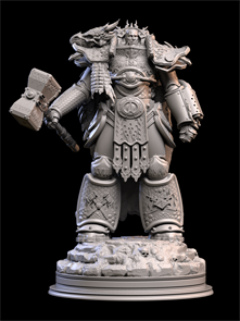 Vulcan Merapi - Примарх WARHAMMER 40000