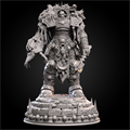 Horus Lupercal (Barbarian) - WARHAMMER 40000 (215 мм) 1893 - фото 8557